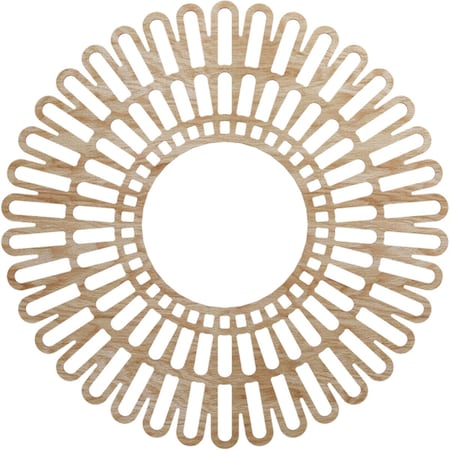 Ekena Millwork Cornelius Wood Fretwork Pierced Ceiling Medallion, Red Oak, 36"OD x 13 3/8"ID x 3/8"T CMWP36X0375CRRO